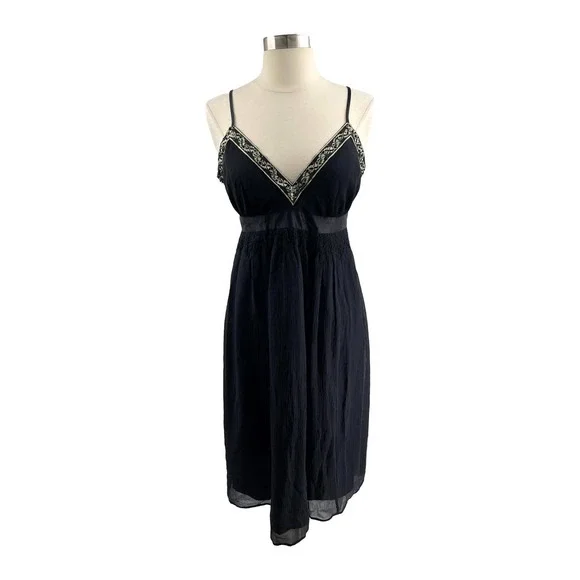 Banana Republic | Dresses | Banana Republic Black Silk Gold Embroider Slip Dresssize 8 Euc | Poshmark Banana Republic | Dresses | Banana Republic Black Silk Gold Embroider Slip Dresssize 8 Euc | Poshmark